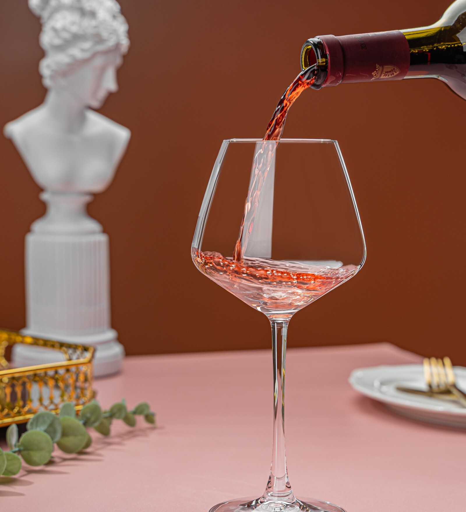 Smartserve Crystal Red Wine Glass Set of 6 440ml Gift Box