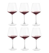 Smartserve Crystal Red Wine Glass Set of 6 440ml Gift Box