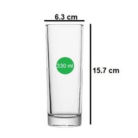 Smartserve Crystal Highball Glass Set of 6 330ml Gift Box