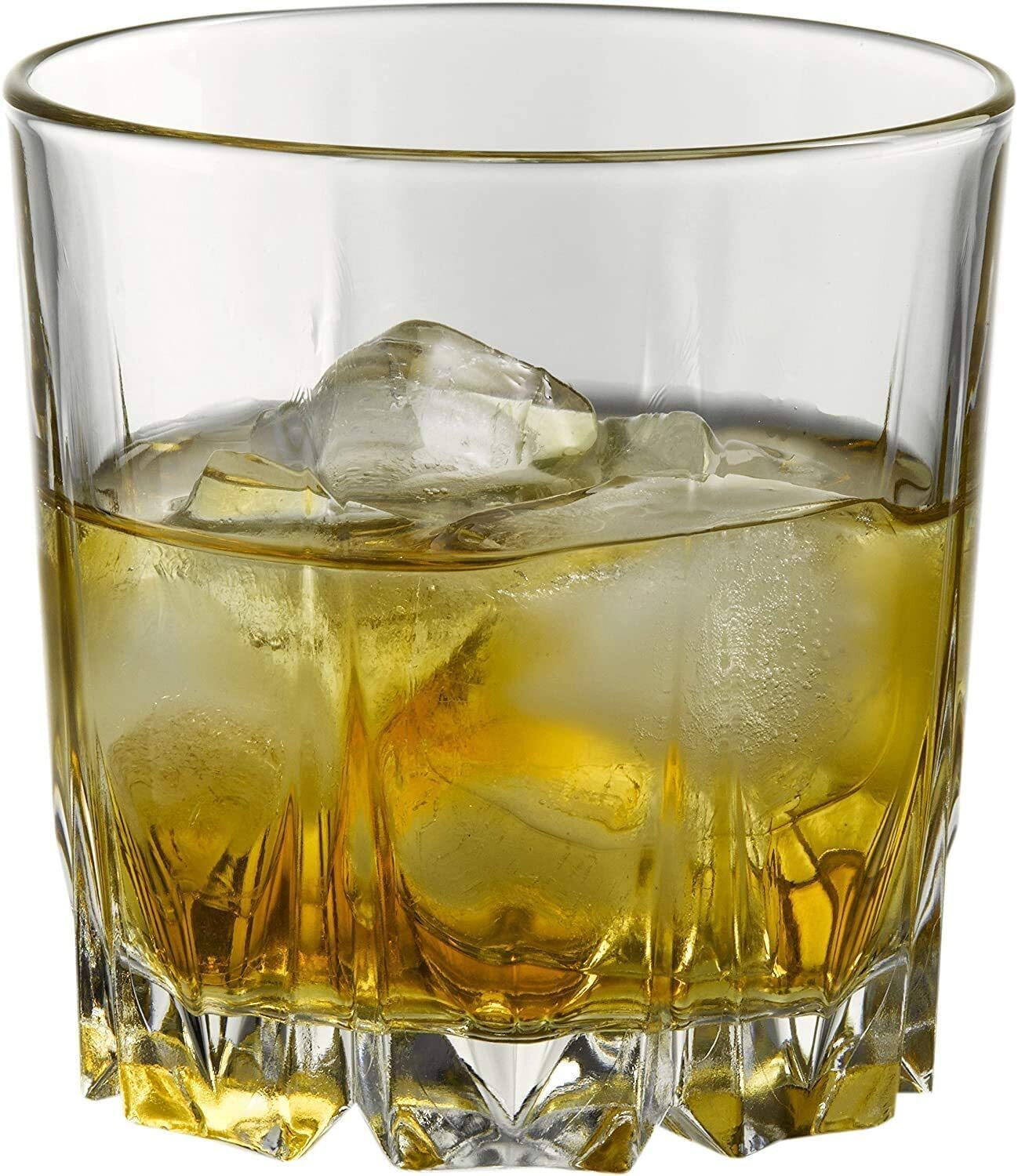 Smartserve Crystal Old Fashioned/Bourbon/Bar Tumbler Whiskey Glasses (Pack of 6)