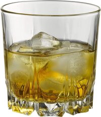 Smartserve Crystal Old Fashioned/Bourbon/Bar Tumbler Whiskey Glasses (Pack of 6)