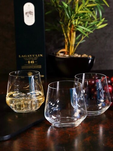 Smartserve Crystal Whiskey Glass Set 370ml Set of 6