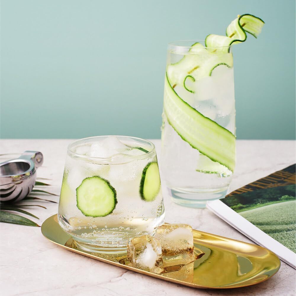 Smartserve Crystal Whiskey Glass Set 370ml Set of 6