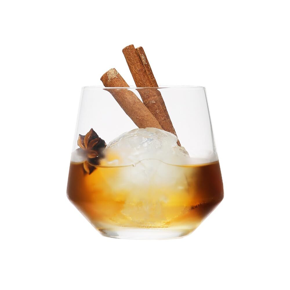 Smartserve Crystal Whiskey Glass Set 370ml Set of 6