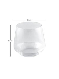 Smartserve Crystal Whiskey Glass Set 370ml Set of 6