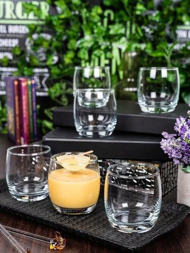 Smartserve Crystal Whiskey Glass Set 290ml Set of 6