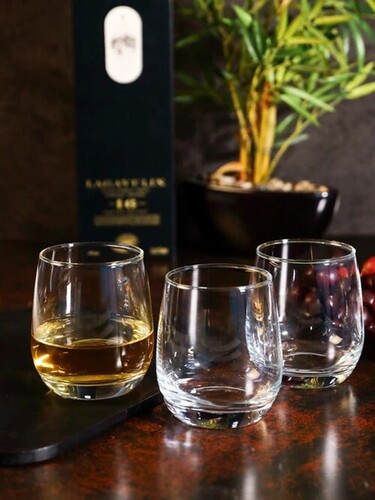 Smartserve Crystal Whiskey Glass Set 350ml Set of 6