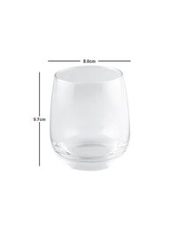Smartserve Crystal Whiskey Glass Set 350ml Set of 6