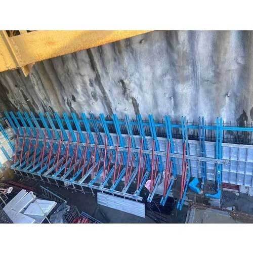 Aluminium Single Sided Retaining Wall Formwork