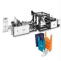 Online D Cut Non Woven Bag Machine