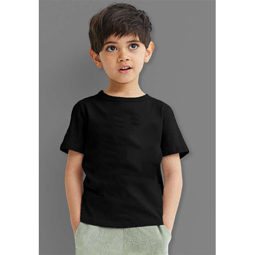 Boys Plain Round Neck T Shirts