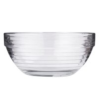 Smartserve Imported Kyklos Stackable Glass Bowl Lines Set 1080ml Set of 3