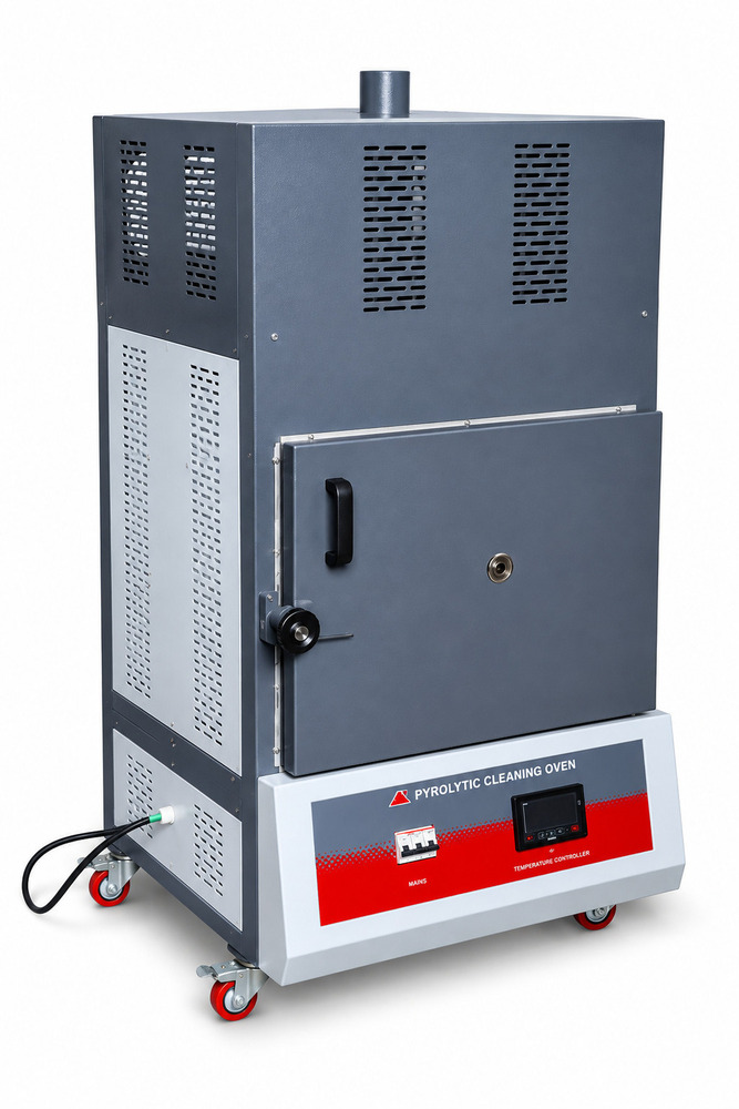 PYROLYTIC CLEANING OVEN - Power Coated / Painted / Chrome Plated, 31 x 37 x 60 cm , Fully Automatic Residue Removal System