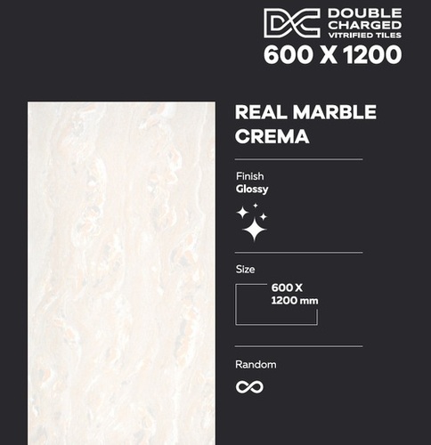 double charge vitrified tiles 600 x 1200 MM