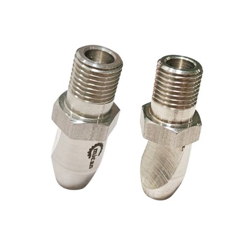 Flat Jet With High Impact Spray Nozzle - Material: Ss
