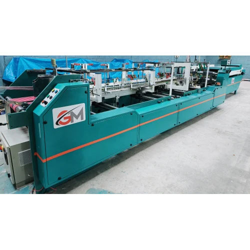 Semi Automatic Straight Line Carton Folder Gluer Machine