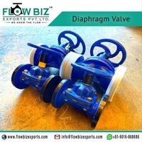 Ptfe Lined Diaphragm Valve Manufacturer In Pune - Color: Blue