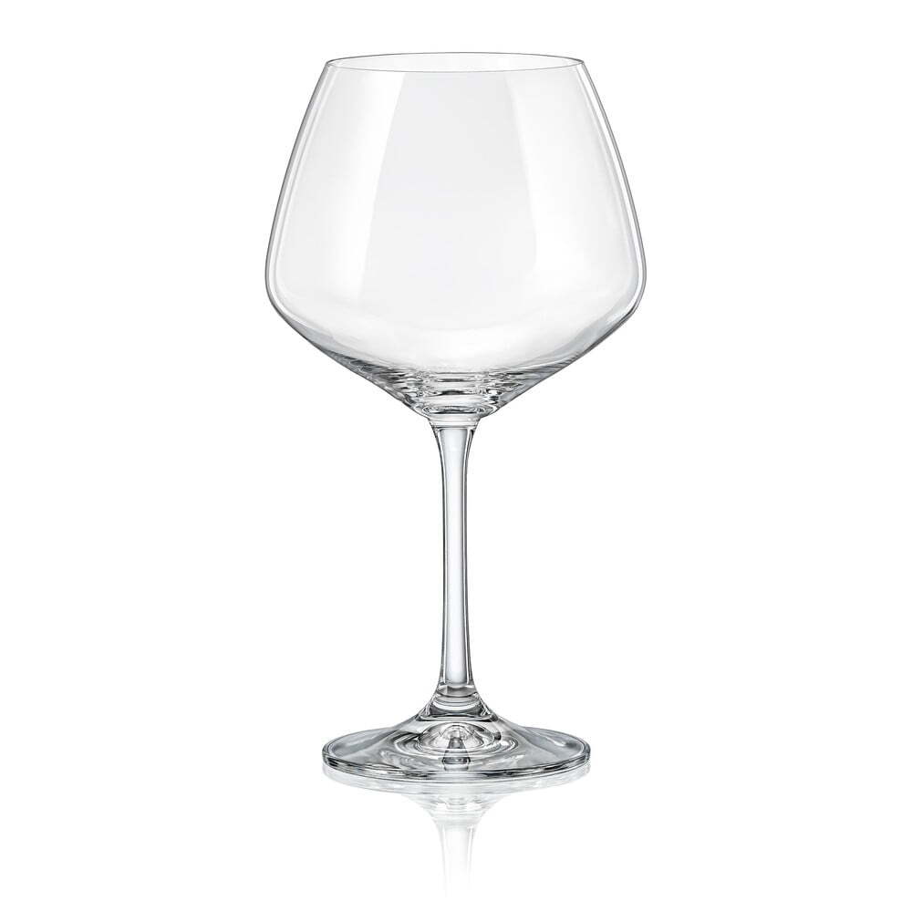 Bohemia Crystal Imported Premium Gisdelle Red Wine Goblet Glass Set 580ml 20 oz Set of 6