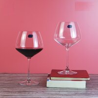 Bohemia Crystal Imported Premium Gisdelle Red Wine Goblet Glass Set 580ml 20 oz Set of 6