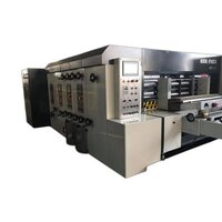 Straight Line Carton Folder Gluer Machine
