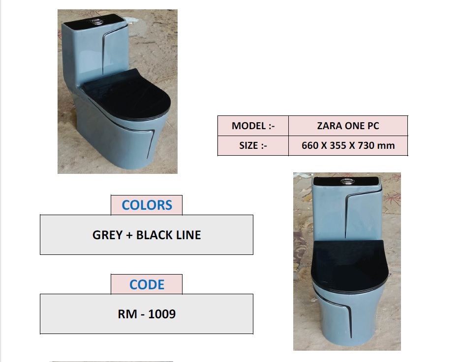 Marble One Piece Toilet