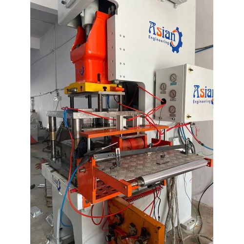 double Cavity Aluminium Food Container Making Machine