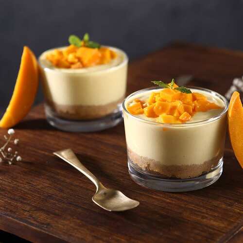 Uniglass Grande Imported Glass Dessert/Pudding Bowls/Ice Cream Cups Set 200 ml Set of 4 Small