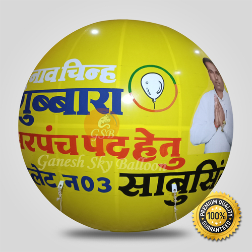 Advertising Sky Balloons for Election Promotion