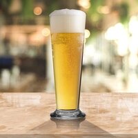 Smartserve Freddo Beer Pilsner Glass Set - Soda Lime Glass, 20x6 Cm, Transparent Color , 265ml Capacity, Dishwasher-friendly Design