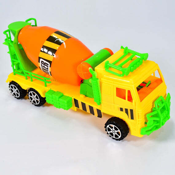 CEMENT MIXER TRUCK PUSHBACK TOY FOR KIDS (4441)