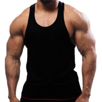 All Color Available Polyster Gym Vest For Mens