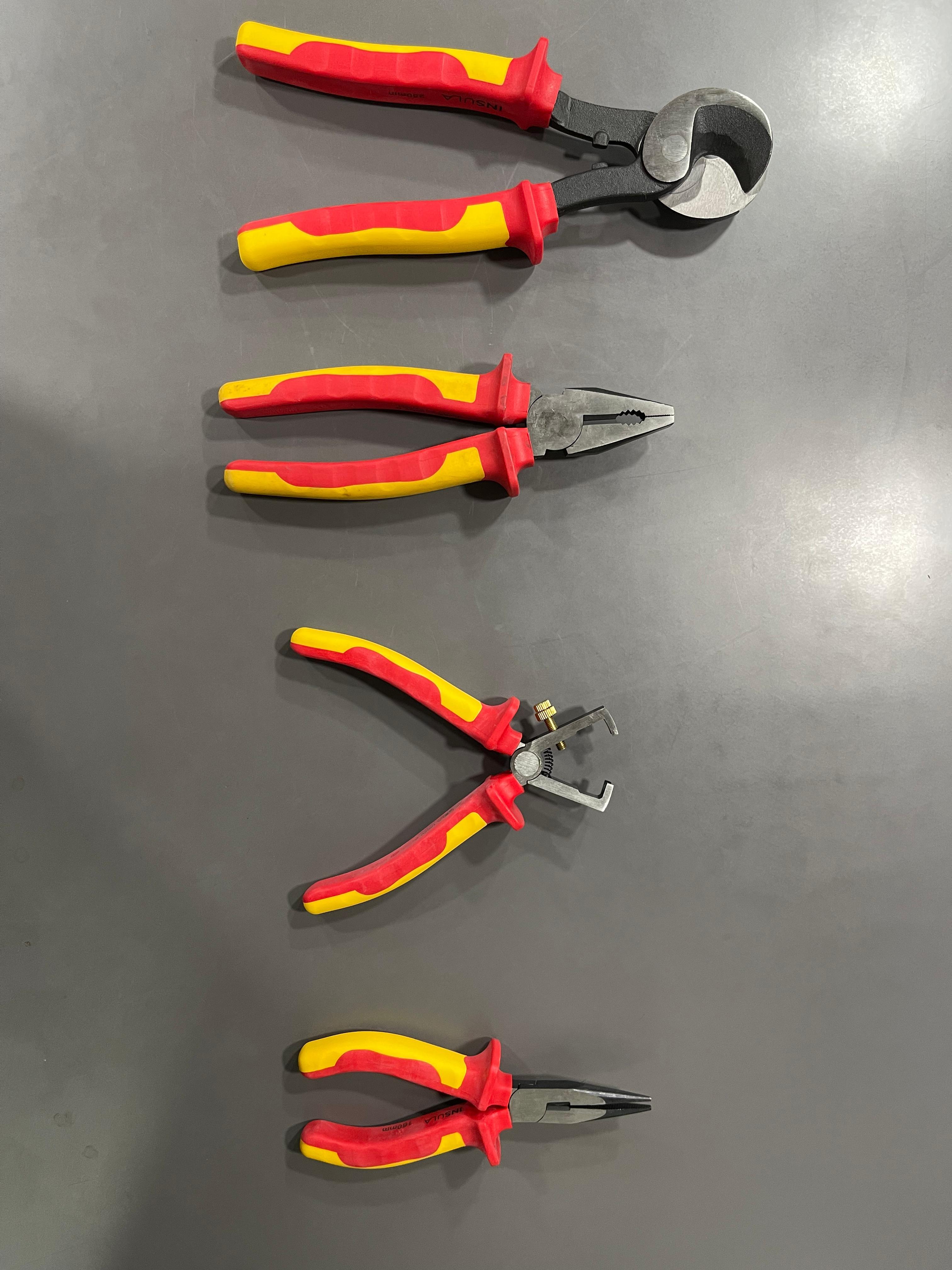 VDE 1000V Insulated Long Nose Plier