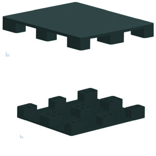 Psrp001 Injection Moulded Plain Top Pallet - Color: As Per Availability