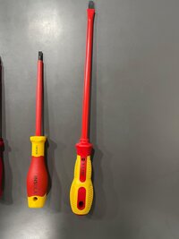 VDE 1000V Insulated Slotted Screwdriver