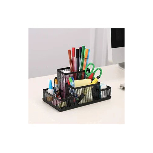 Metal Mesh Pen Holder