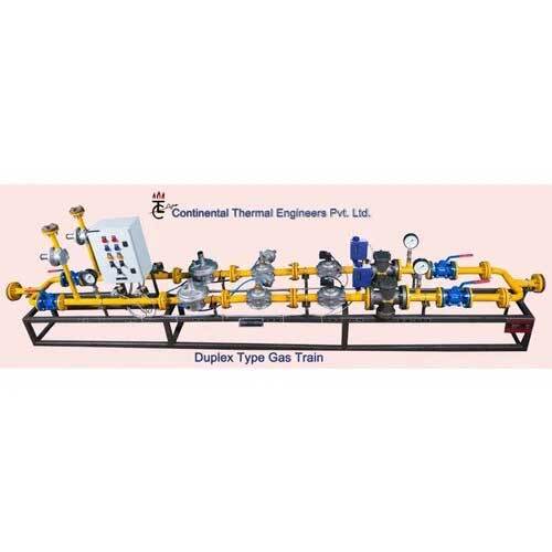 Metal Continental Duplex Type Gas Train