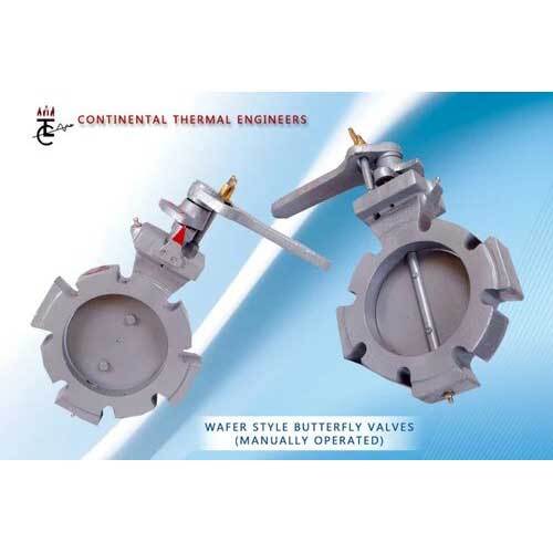 Wafer Type Butterfly Valve( Manually Operated) Application: Industrial