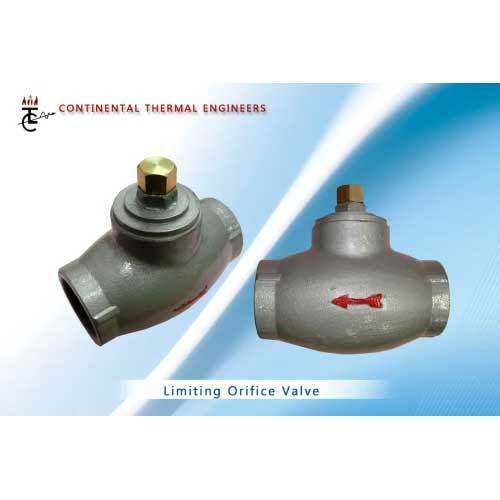 Continental Limiting Orifice Valve - Application: Industrial