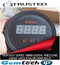 GEMTECH Series 3000 Digital Pressure Gauge with Alarm Range 60-0-60 PASCAL Tirupati Andhra Pradesh