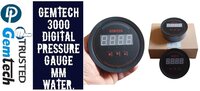 GEMTECH Series 3000 Digital Pressure Gauge with Alarm Range 30-0-30 PASCAL Bhadohi(Lok Sabha constituency)