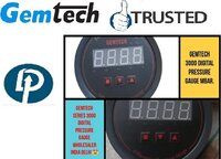 GEMTECH Series 3000 Digital Pressure Gauge with Alarm Range 0 to 10000 PASCAL for Vitthal Temple Pandharpur