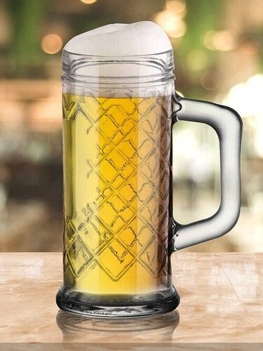Uniglass Rhombus Bar Beer Glass Mug Set Transparent 300ml