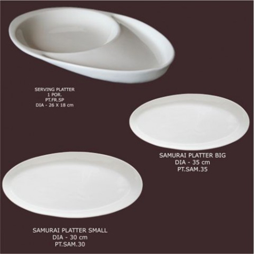 CERAMIC DINNER PLATE WITH BOWL