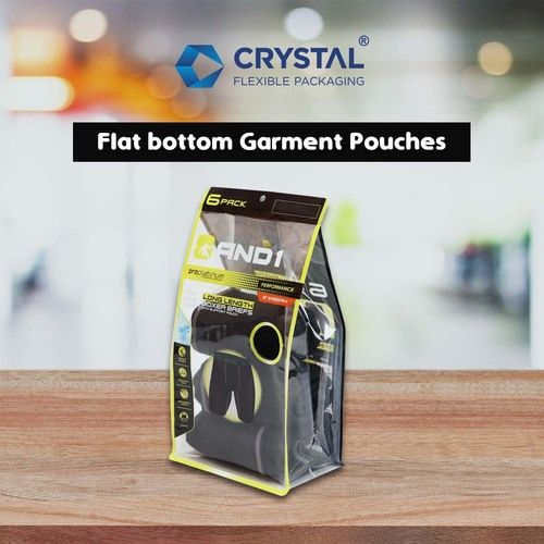 Flat-bottom Garment pouches