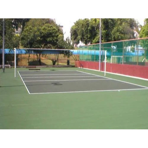 Outdoor Synthetic Volleyball Court Flooring