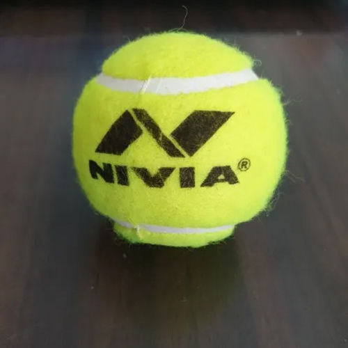 Nivia Light Weight Yellow Cricket Tennis Ball