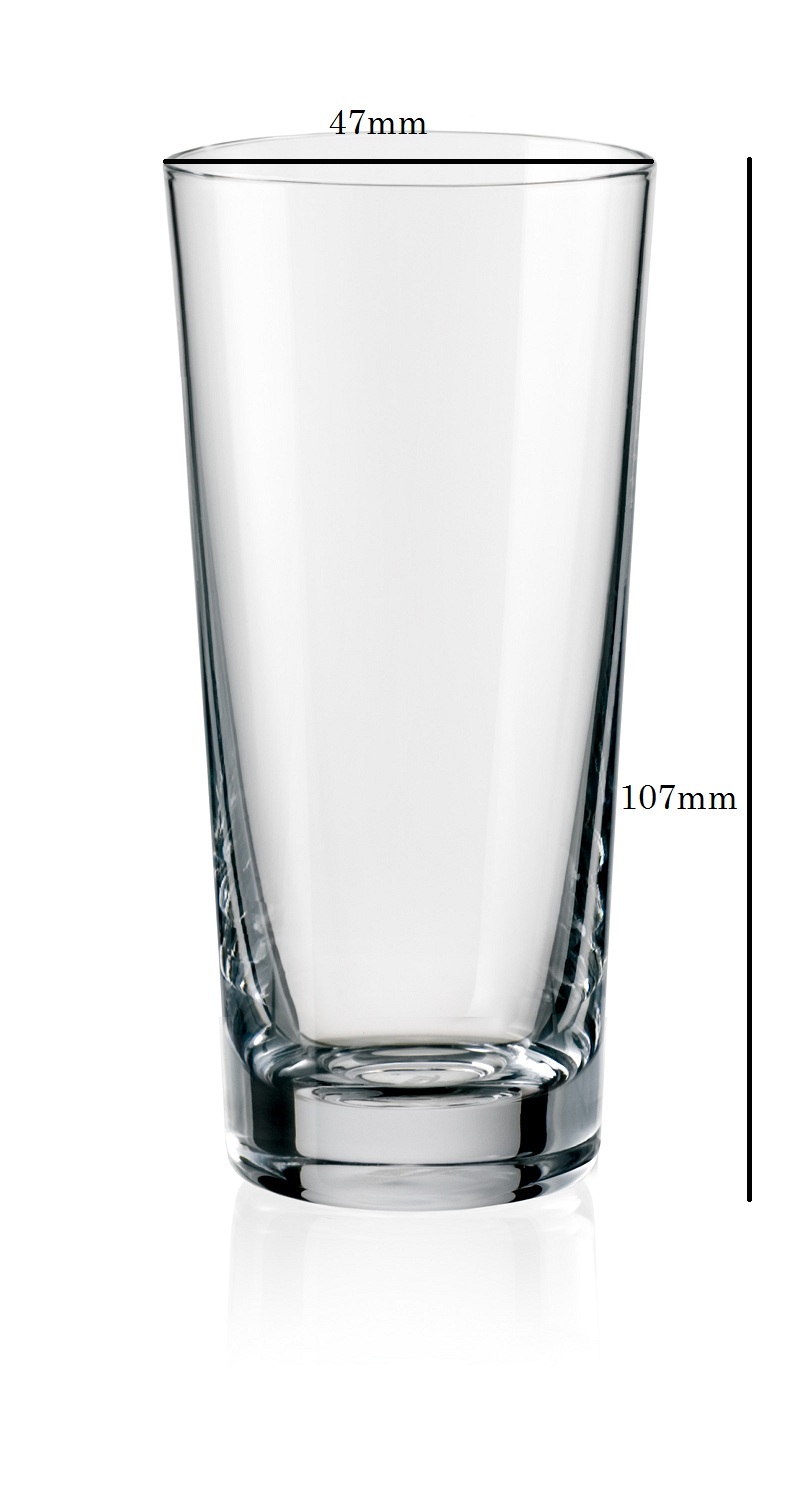 Bohemia Crystal Jive Shot Glass Set 90 ML Set of 6 pcs