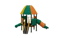 Swing Set - 30x35 Inches | Galvanized Pipes With Powder Coated Finish, Weather Resistant, Non-toxic Lldpe Seats, Adjustable Height, Anti Slip Base