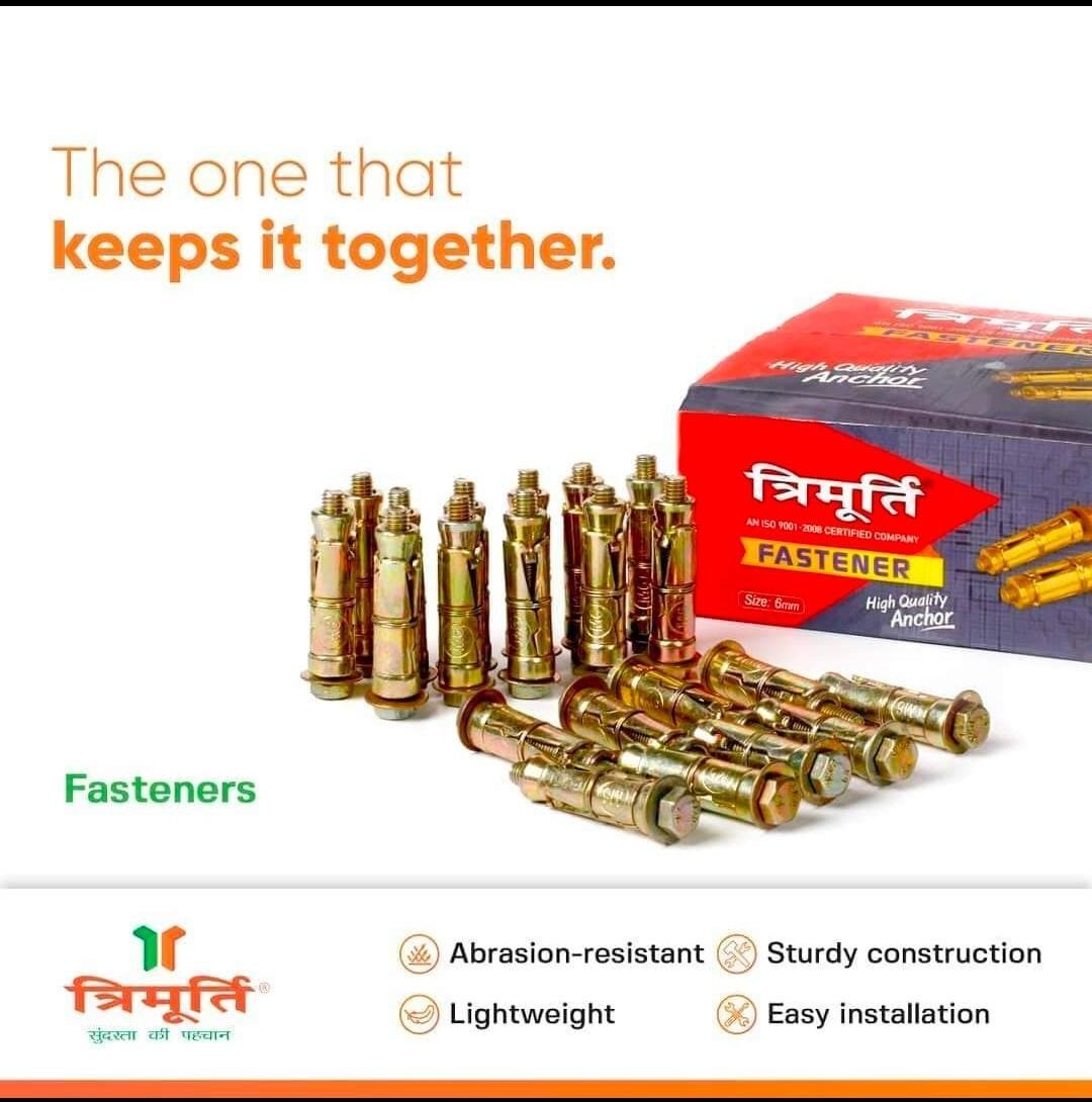 Trimurti 6 mm Fastener