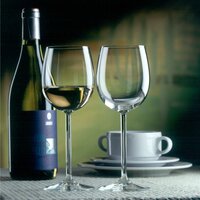 Bohemia Crystal Natalie Wine Glass Set 260ml Set of 6pcs Transparent Non Lead Crystal Glass